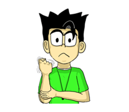 Si Bujang sticker #9263053