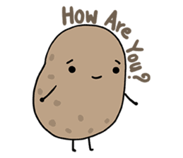 Life is Potato sticker #9263216