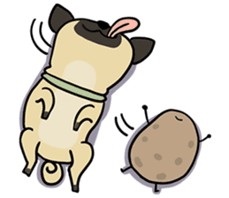 Life is Potato sticker #9263221