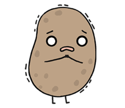 Life is Potato sticker #9263244