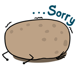 Life is Potato sticker #9263245