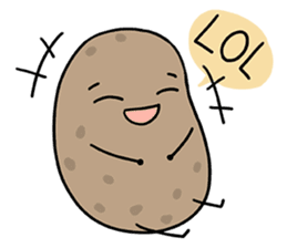 Life is Potato sticker #9263247