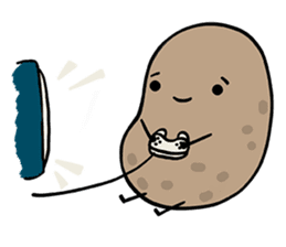 Life is Potato sticker #9263249