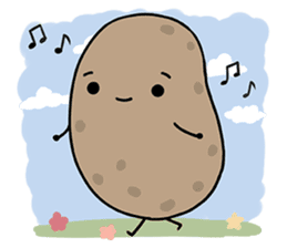 Life is Potato sticker #9263255