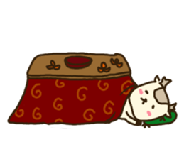 deer is freedom Winter sticker #9263306