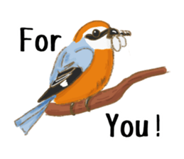 Sticker of Cute Bird sticker #9263344