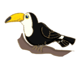 Sticker of Cute Bird sticker #9263368