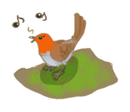 Sticker of Cute Bird sticker #9263369
