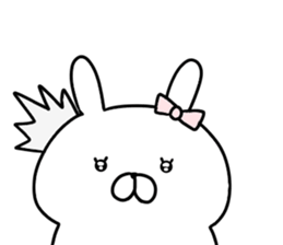 Dead language bunny sticker #9263683