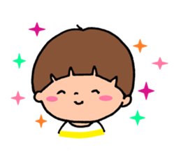 Everyday boys and bear sticker #9264262