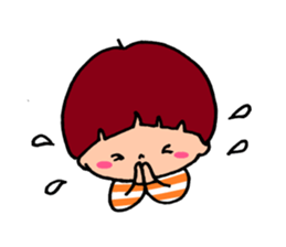 Everyday boys and bear sticker #9264272