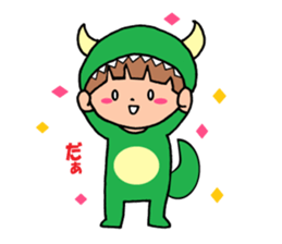 Everyday boys and bear sticker #9264279