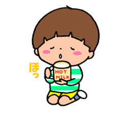 Everyday boys and bear sticker #9264286