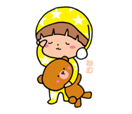 Everyday boys and bear sticker #9264294