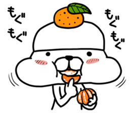 Kagamimochi dog sticker #9264799