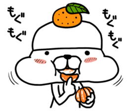 Kagamimochi dog sticker #9264799