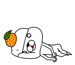 Kagamimochi dog sticker #9264804