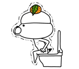 Kagamimochi dog sticker #9264815