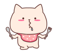 Flaxen Cat! sticker #9265840