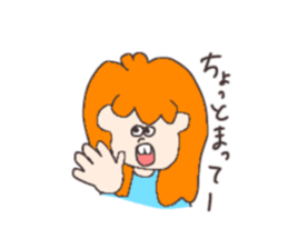 overbite cute Girls sticker sticker #9266078