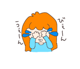 overbite cute Girls sticker sticker #9266080