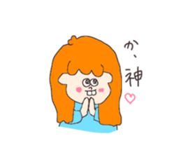 overbite cute Girls sticker sticker #9266091