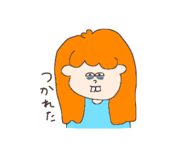 overbite cute Girls sticker sticker #9266092