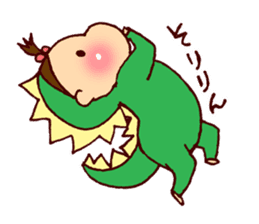 Babyannedinosaur sticker #9266136