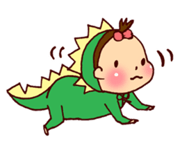 Babyannedinosaur sticker #9266138