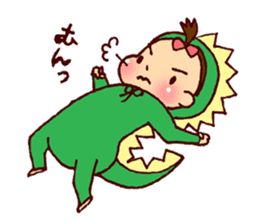 Babyannedinosaur sticker #9266146