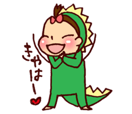 Babyannedinosaur sticker #9266153