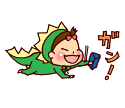 Babyannedinosaur sticker #9266157