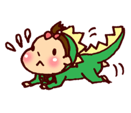 Babyannedinosaur sticker #9266169
