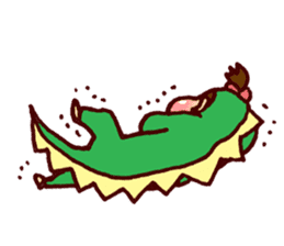 Babyannedinosaur sticker #9266171