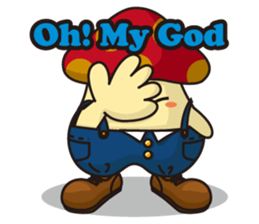 Mushroom LuLu sticker #9266385