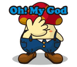 Mushroom LuLu sticker #9266385