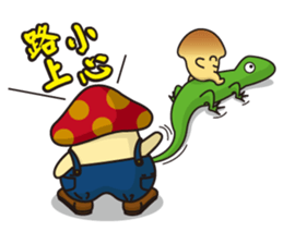 Mushroom LuLu sticker #9266392