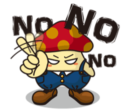 Mushroom LuLu sticker #9266398