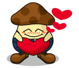 Mushroom LuLu sticker #9266399