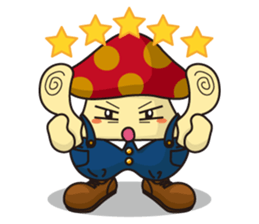 Mushroom LuLu sticker #9266402