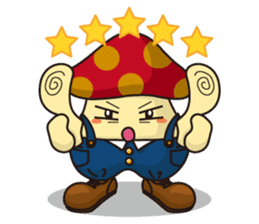 Mushroom LuLu sticker #9266402
