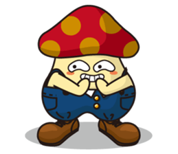 Mushroom LuLu sticker #9266405
