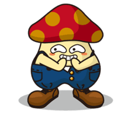 Mushroom LuLu sticker #9266405