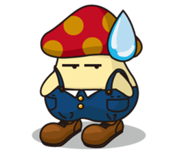 Mushroom LuLu sticker #9266406