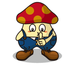 Mushroom LuLu sticker #9266407