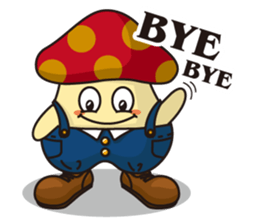 Mushroom LuLu sticker #9266408