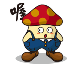 Mushroom LuLu sticker #9266410