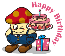 Mushroom LuLu sticker #9266415