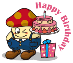 Mushroom LuLu sticker #9266415