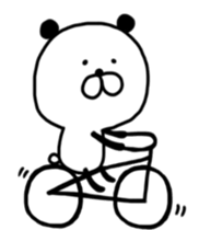 Loose panda-man sticker #9266532